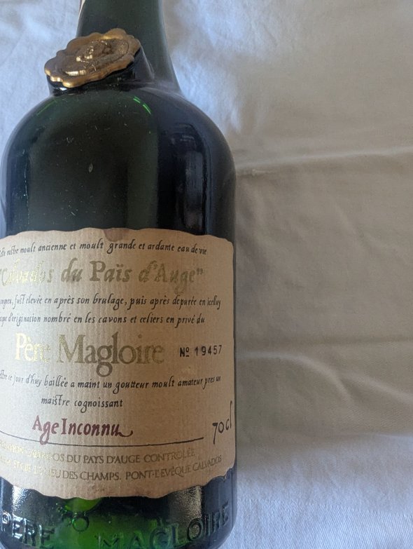 Pere Magloire, Calvados Pays d'Auge, Age Inconnu