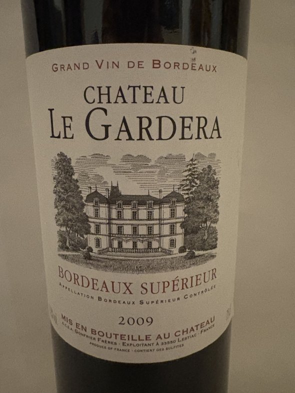Chateau Le Gardera, Bordeaux Superieur