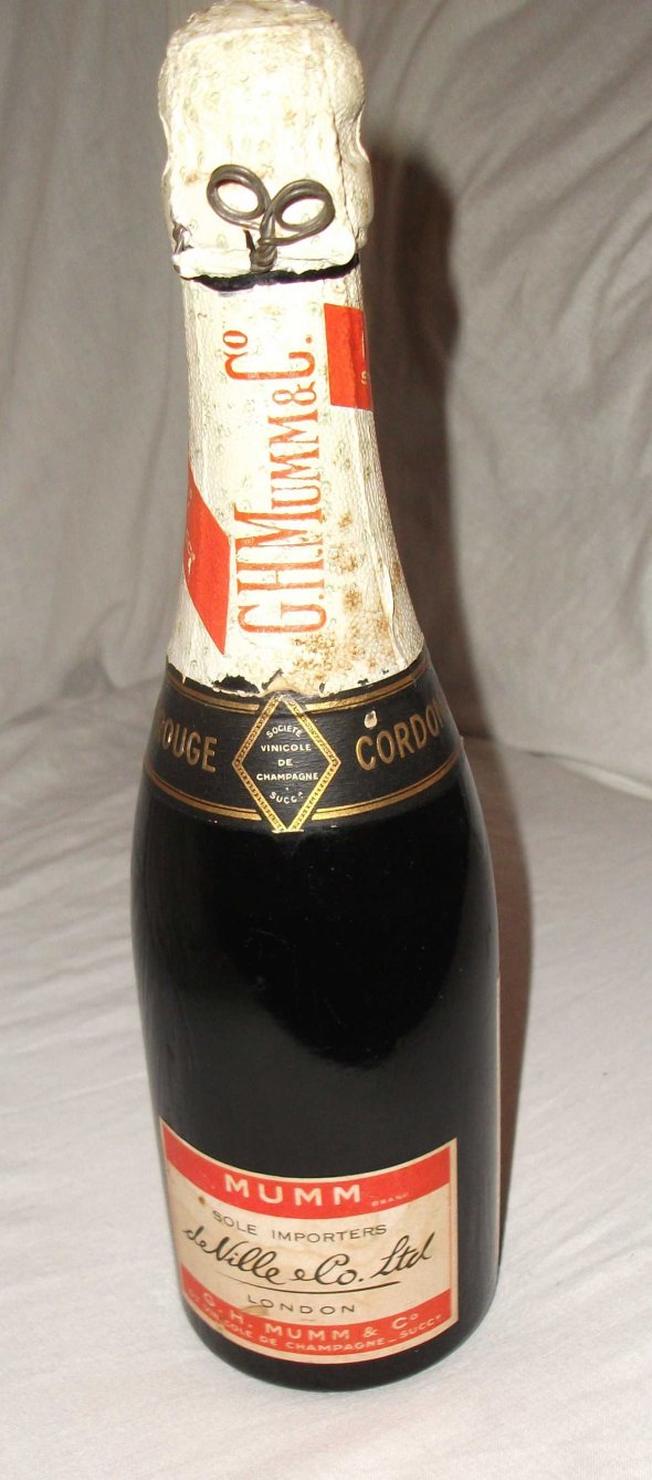 1955 Cordon Rouge , G.H.Mumm & Co. Champagne.  