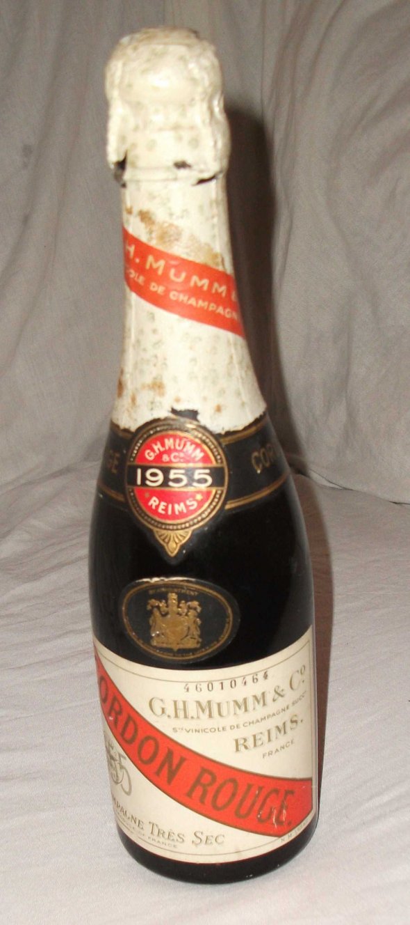 1955 Cordon Rouge , G.H.Mumm & Co. Champagne.  