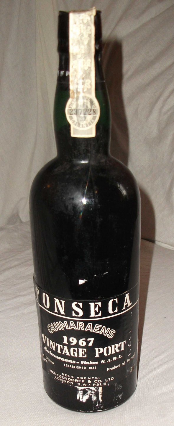 1967 Fonseca, Guimaraens Vintage Port.  
