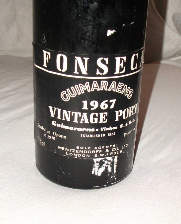 1967 Fonseca, Guimaraens Vintage Port.  
