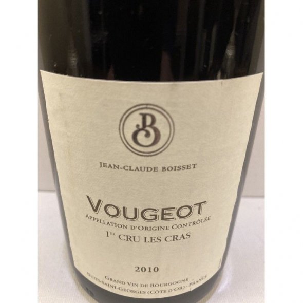 Jean-Claude Boisset, Vougeot 1er Grand Cru Les Cras