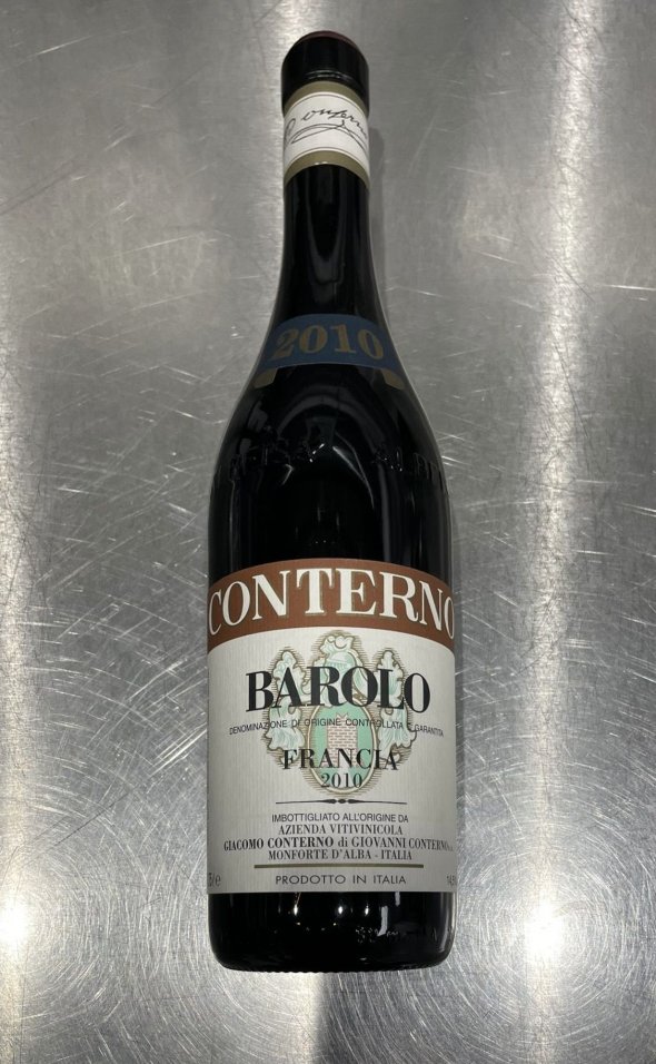Giacomo Conterno, Barolo, Francia