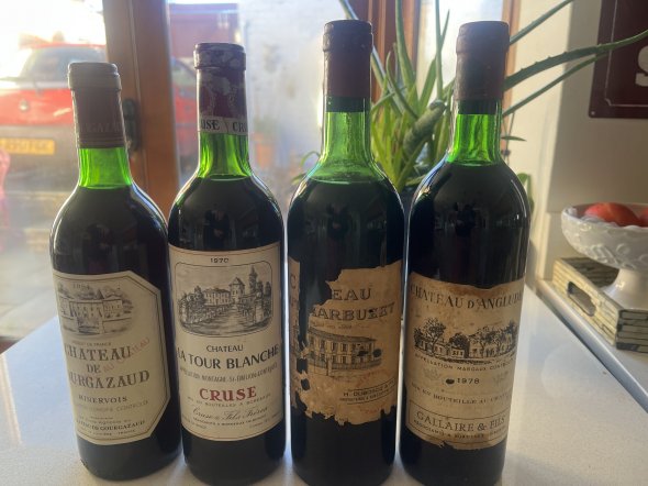 Ch d'Angludet 1978 & 3 Mixed Bottles No Reserve  