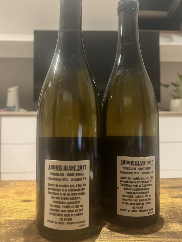 Arbois Blanc Tourillons - La Croix Rouge Bruyere & Houillon