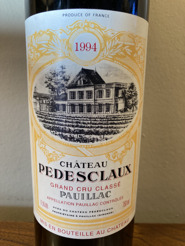 Chateau Pedesclaux Grand Cru Classe, Pauillac