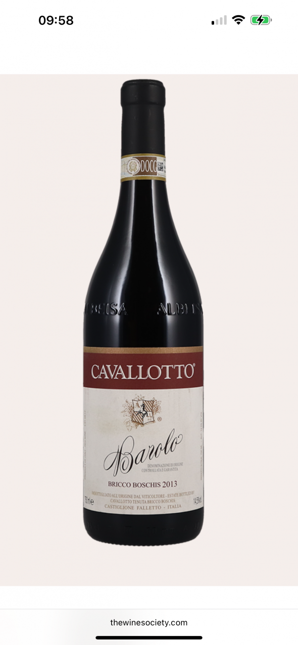Cavallotto, Barolo, Bricco Boschis