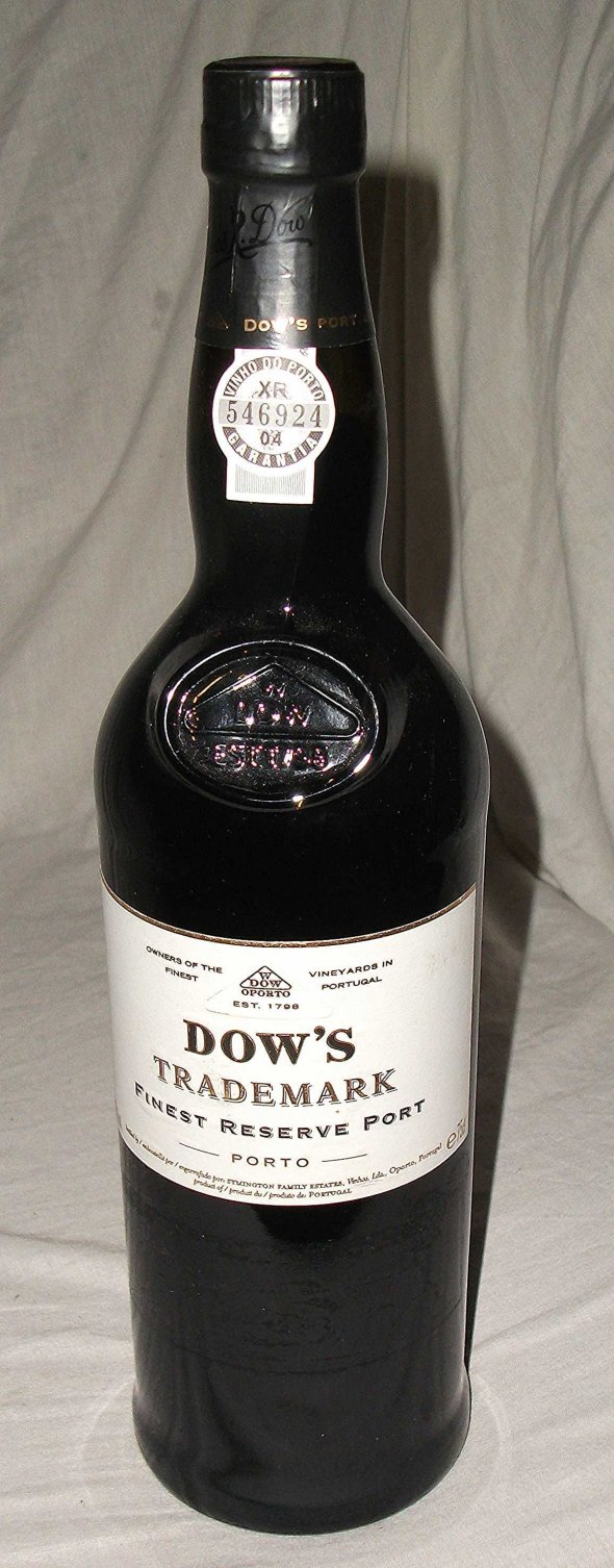Dow's Trademark.  Finest Reserve Port.