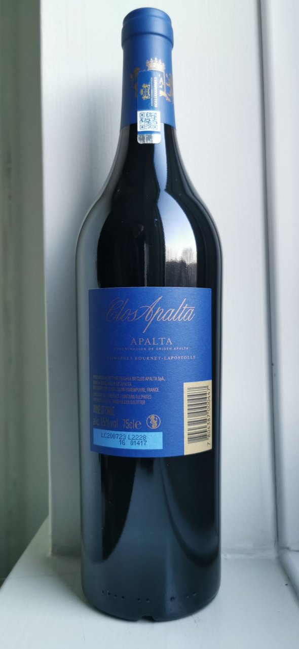 Domaine Bournet-Lapostolle, Clos Apalta, Apalta