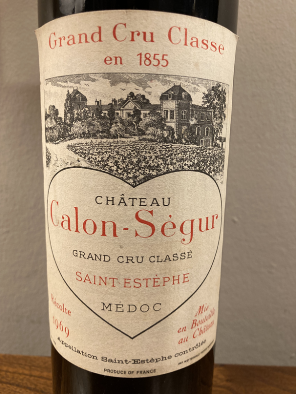 Chateau Calon Segur Grand Cru Classe, Saint-Estephe