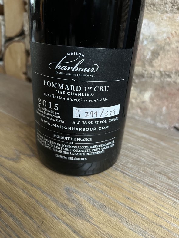 Maison Harbour, Pommard Premier Cru, Les Chanlins