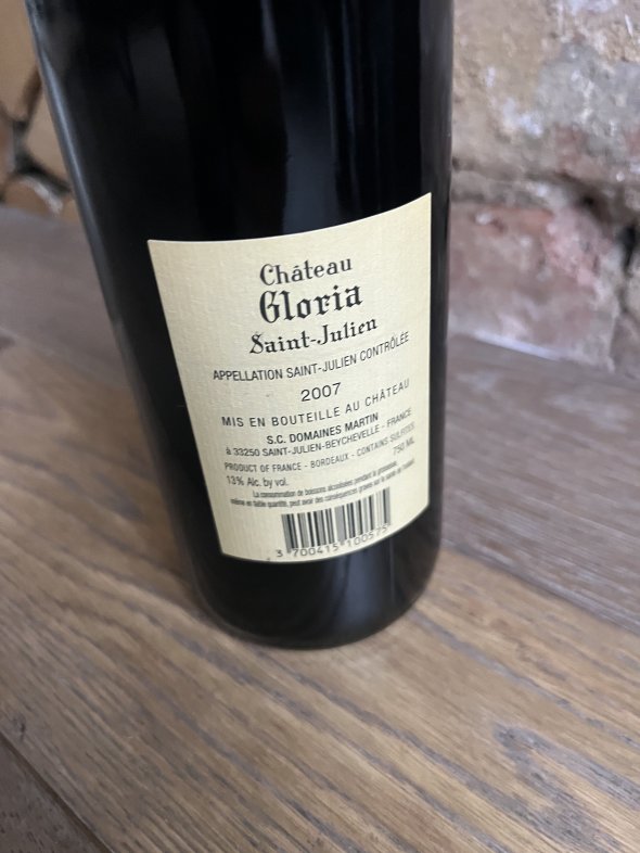 Chateau Gloria, Saint-Julien