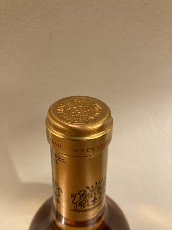 Chateau de Rayne Vigneau Premier Cru Classe, Sauternes