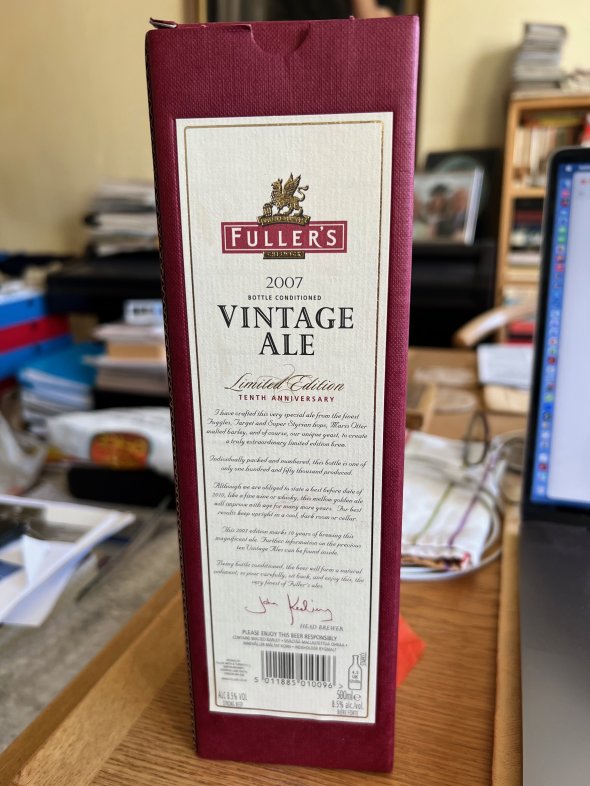 Fullers Vintage Ale 2007