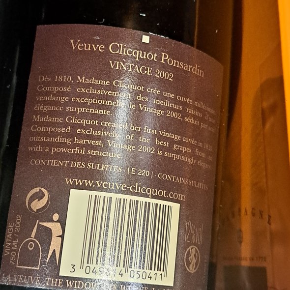 Veuve Clicquot, Gold Label