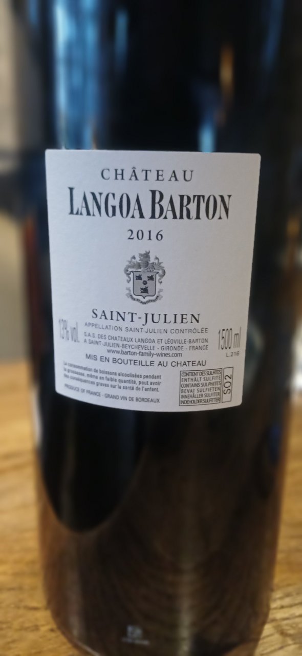 Chateau Langoa Barton 3eme Cru Classe, Saint-Julien