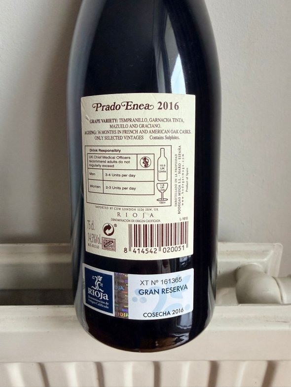 Muga, Prado Enea Gran Reserva, Rioja