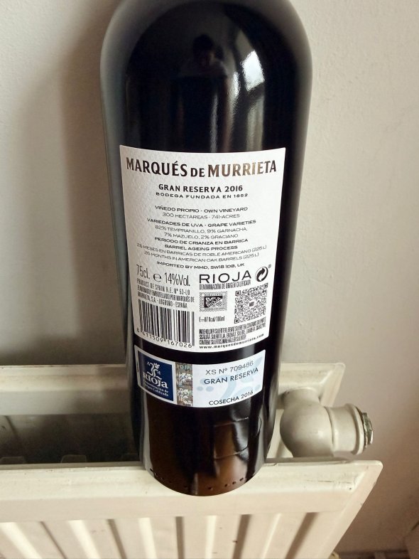 Marques de Murrieta, Gran Reserva, Rioja