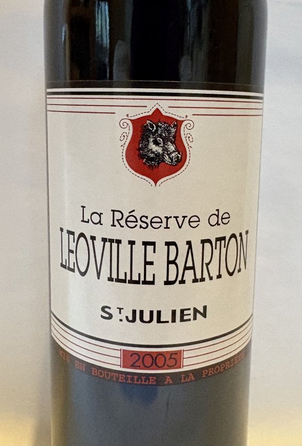 La Reserve de Leoville Barton, Saint-Julien