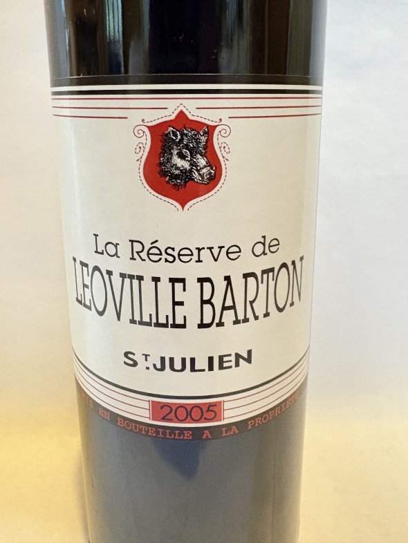 La Reserve de Leoville Barton, Saint-Julien