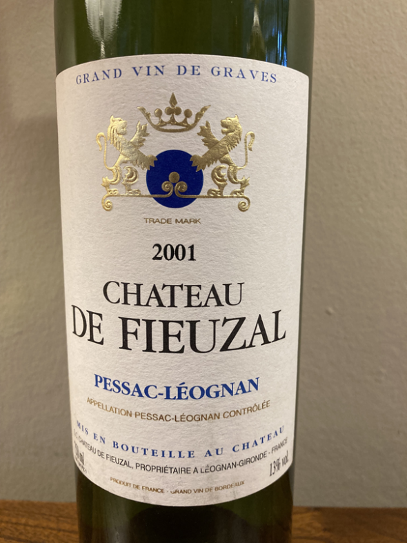 Chateau de Fieuzal, Blanc, Pessac-Leognan