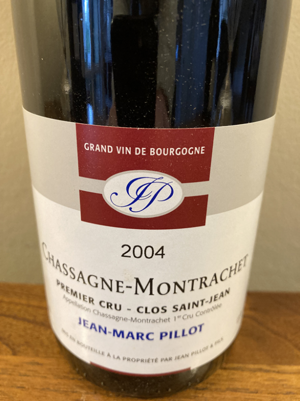 Jean-Marc Pillot, Chassagne-Montrachet Premier Cru, Clos Saint-Jean Rouge