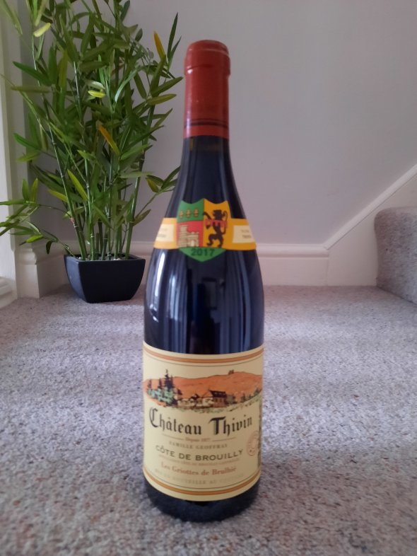 Chateau Thivin, Griottes Brulhie, Cote de Brouilly