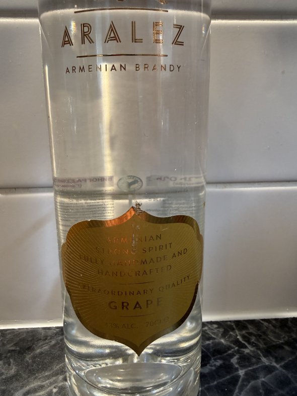 Aralez Armenian Brandy - Grape Strong Spirit