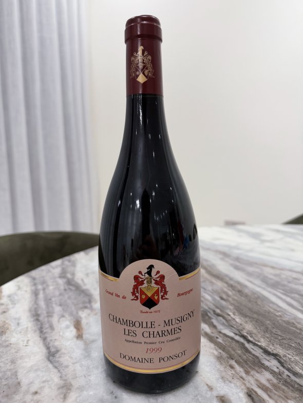 Domaine Ponsot, Chambolle-Musigny Premier Cru, Les Charmes