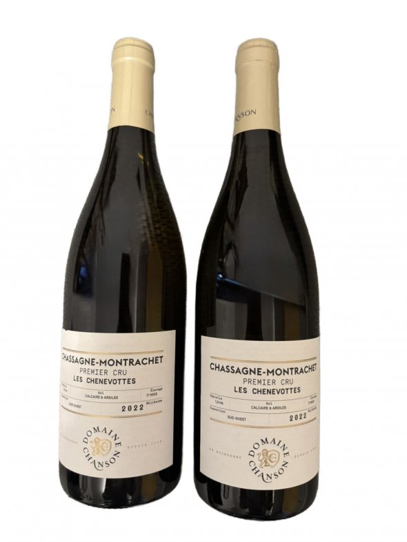 Domaine Chanson, Chassagne- Montrachet Premier Cru Les Chenevottes