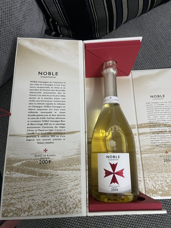 Lanson, Noble Cuvee Blanc De Blancs