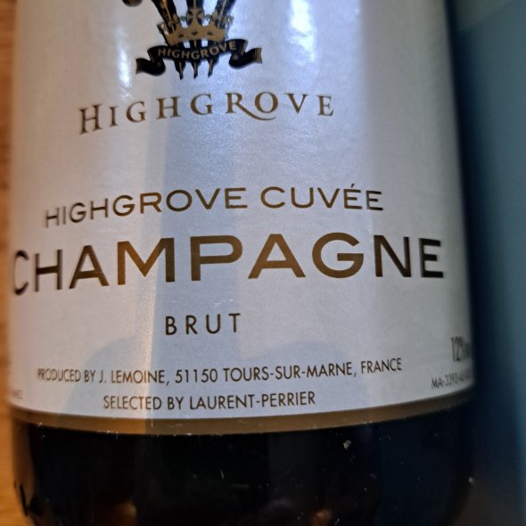 Highgrove, Cuvee Brut, Champagne