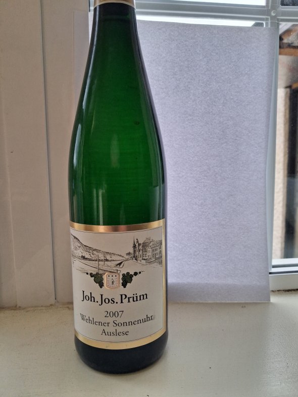 Joh. Jos. Prum, Wehlener Sonnenuhr Riesling Auslese, Mosel