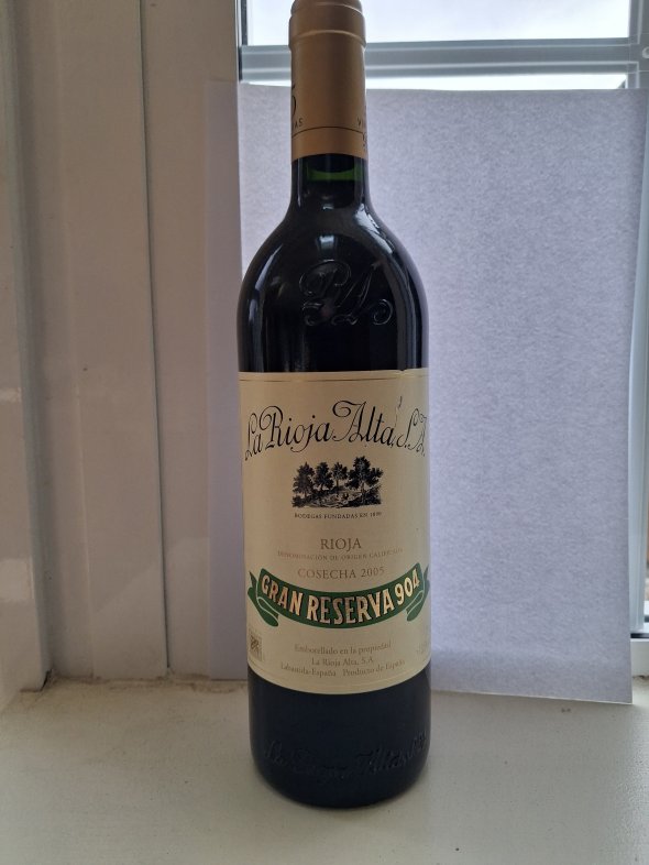 La Rioja Alta, 904 Gran Reserva, Rioja