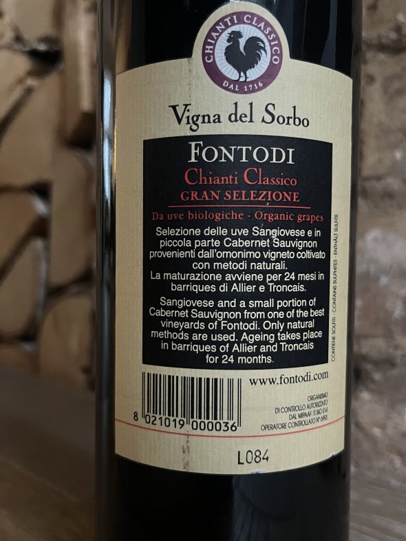 Fontodi, Chianti, Classico Riserva Vigna Del Sorbo