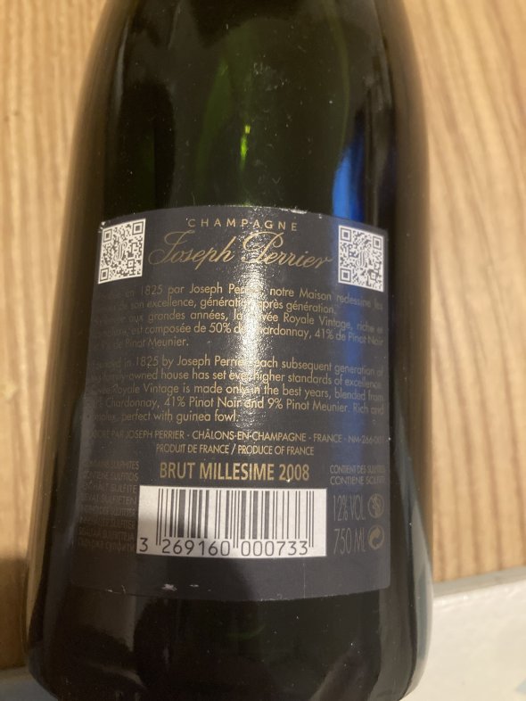 Joseph Perrier, Cuvee Royale Brut Vintage