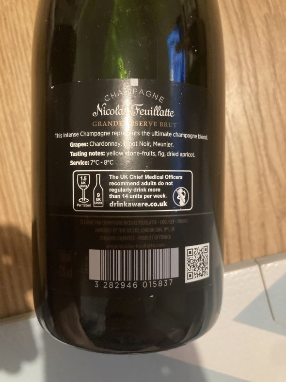 Nicolas Feuillatte, Grande Reserve Brut, Champagne