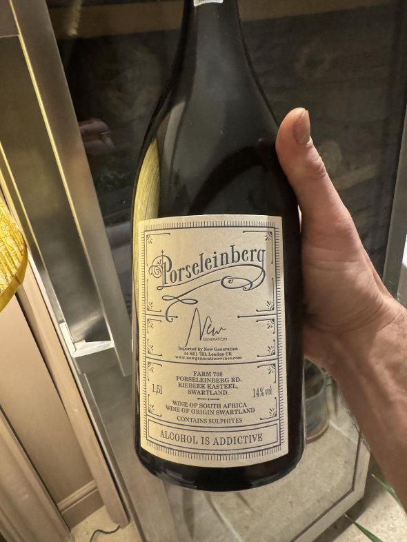 Boekenhoutskloof, Porseleinberg, Swartland (Magnum)