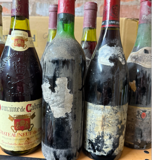 mixed french bin ends x6