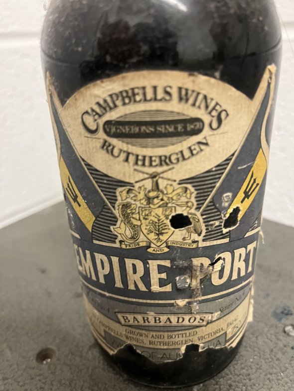 Campbells Barbados Empire Port series 4  Rutherglen, Australia