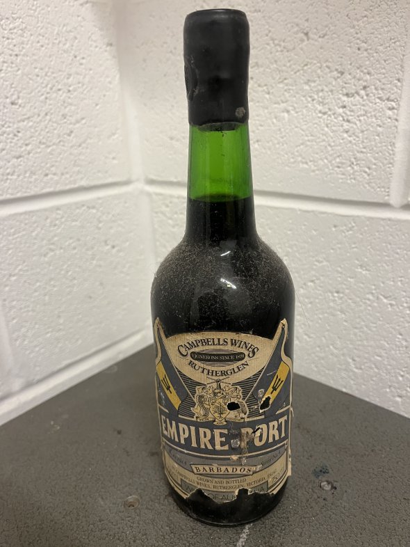 Campbells Barbados Empire Port series 4  Rutherglen, Australia