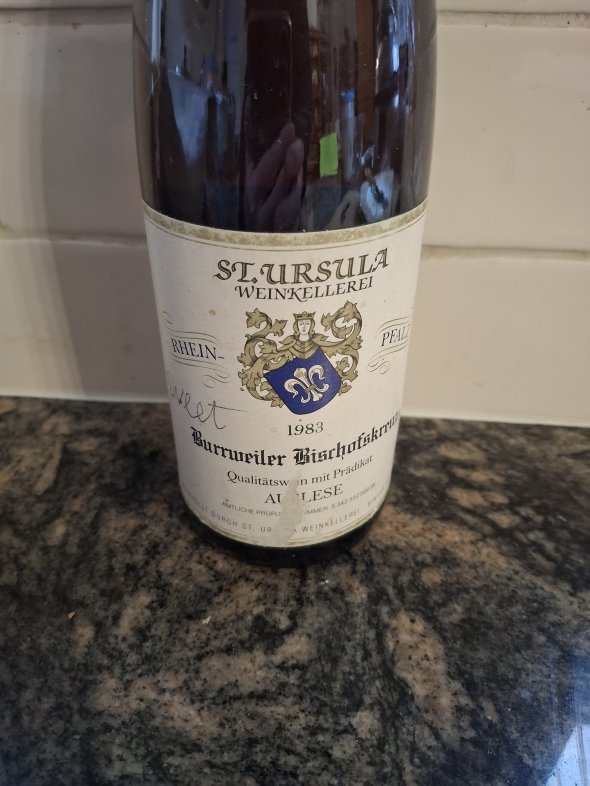 St. Ursula, Burrweiler Auslese  