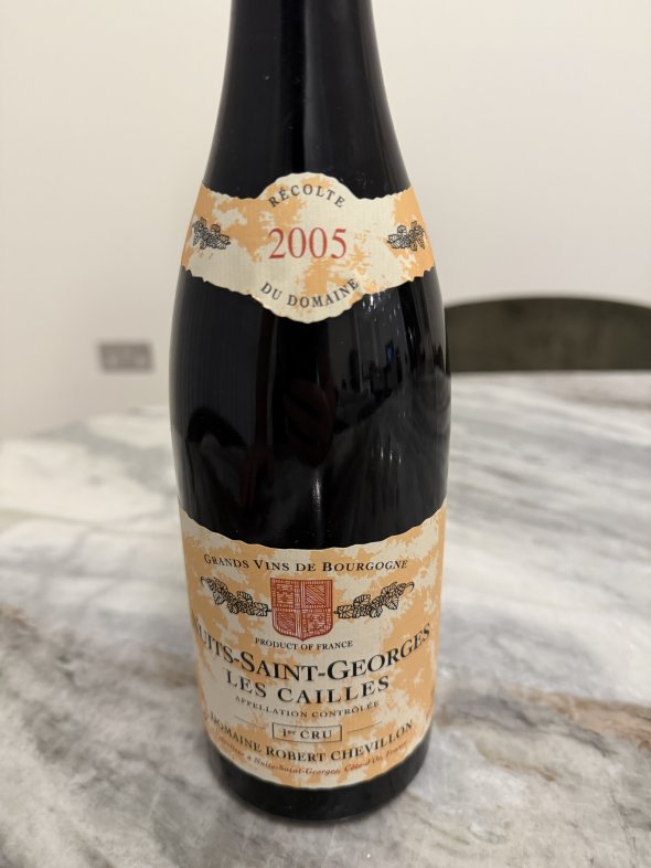 Domaine Robert Chevillon, Nuits-Saint-Georges Premier Cru, Les Cailles