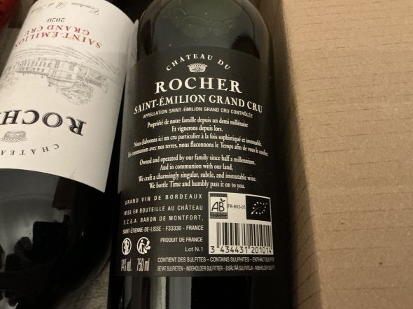 Chateau du Rocher, Saint-Emilion