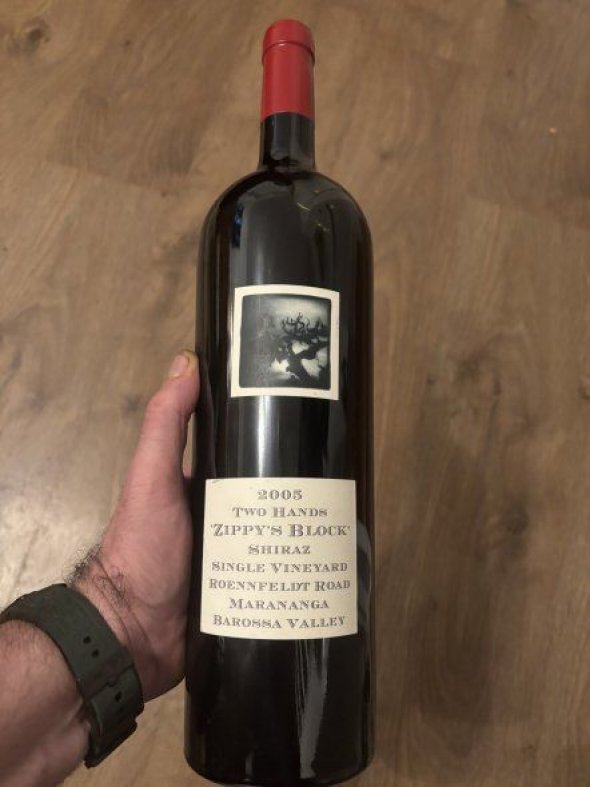 Two Hands, Zippy's Block Shiraz, Barossa Valley 99 points WA MAGNUM