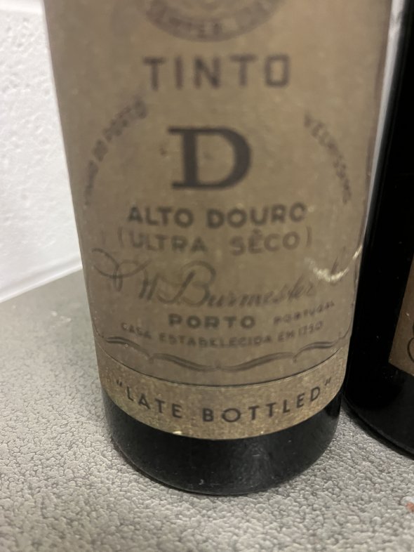 Burmester Frasqueira D Seco Port Alto Douro 