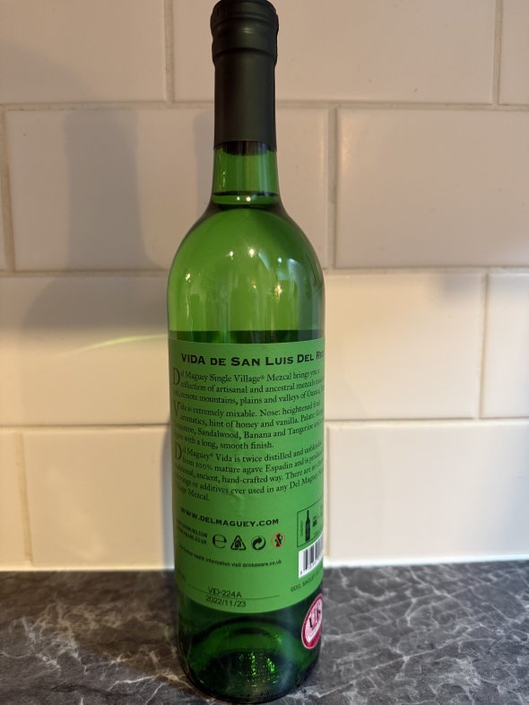 Del Maguey, Vida Mezcal