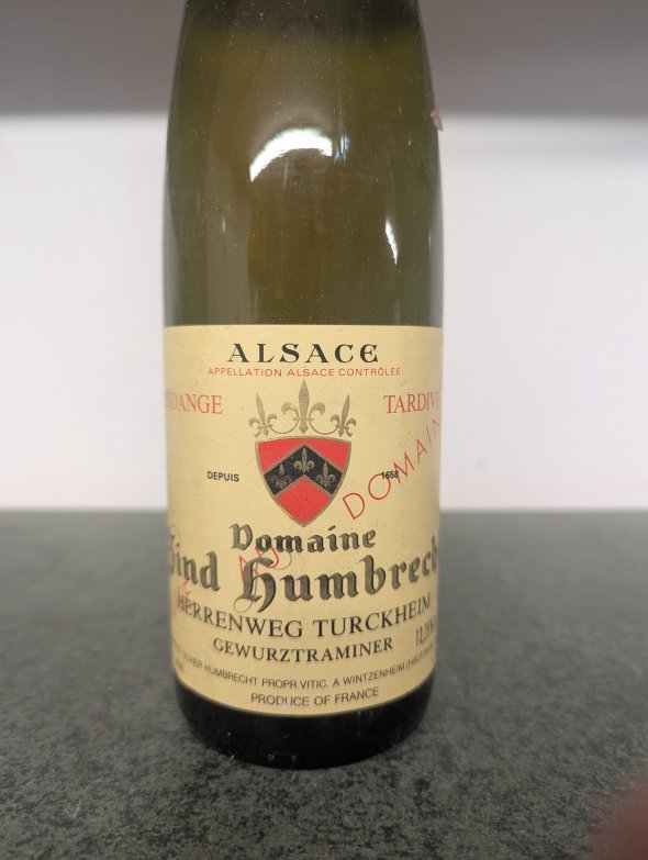 Domaine Zind Humbrecht, Herrenweg De Turckheim Gewurztraminer Vendanges Tardives