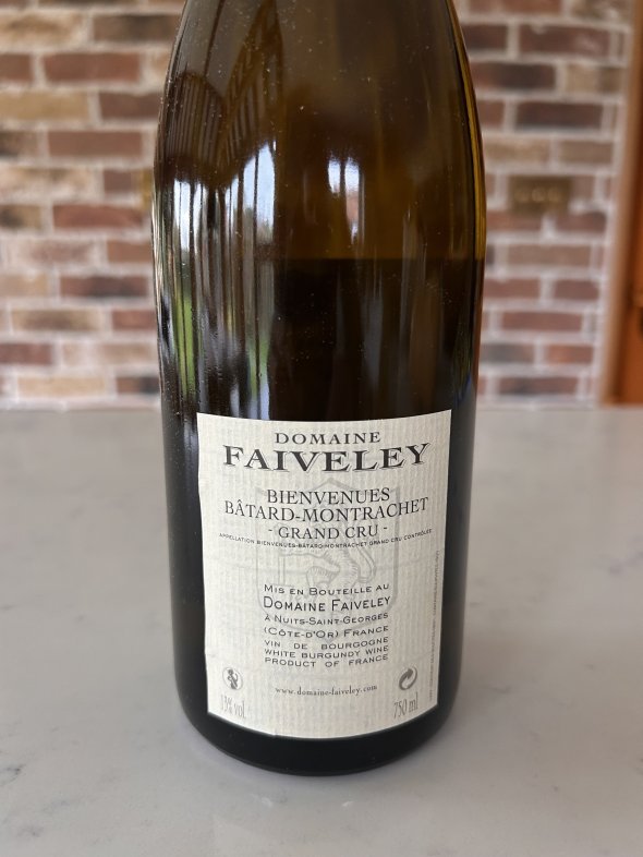 Domaine Faiveley, Bienvenues-Batard-Montrachet Grand Cru